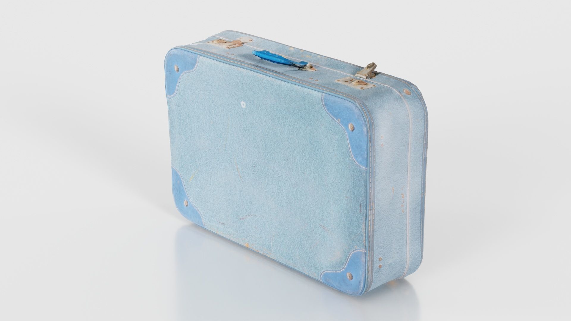 Suitcase 11 Low-poly 3D model_21