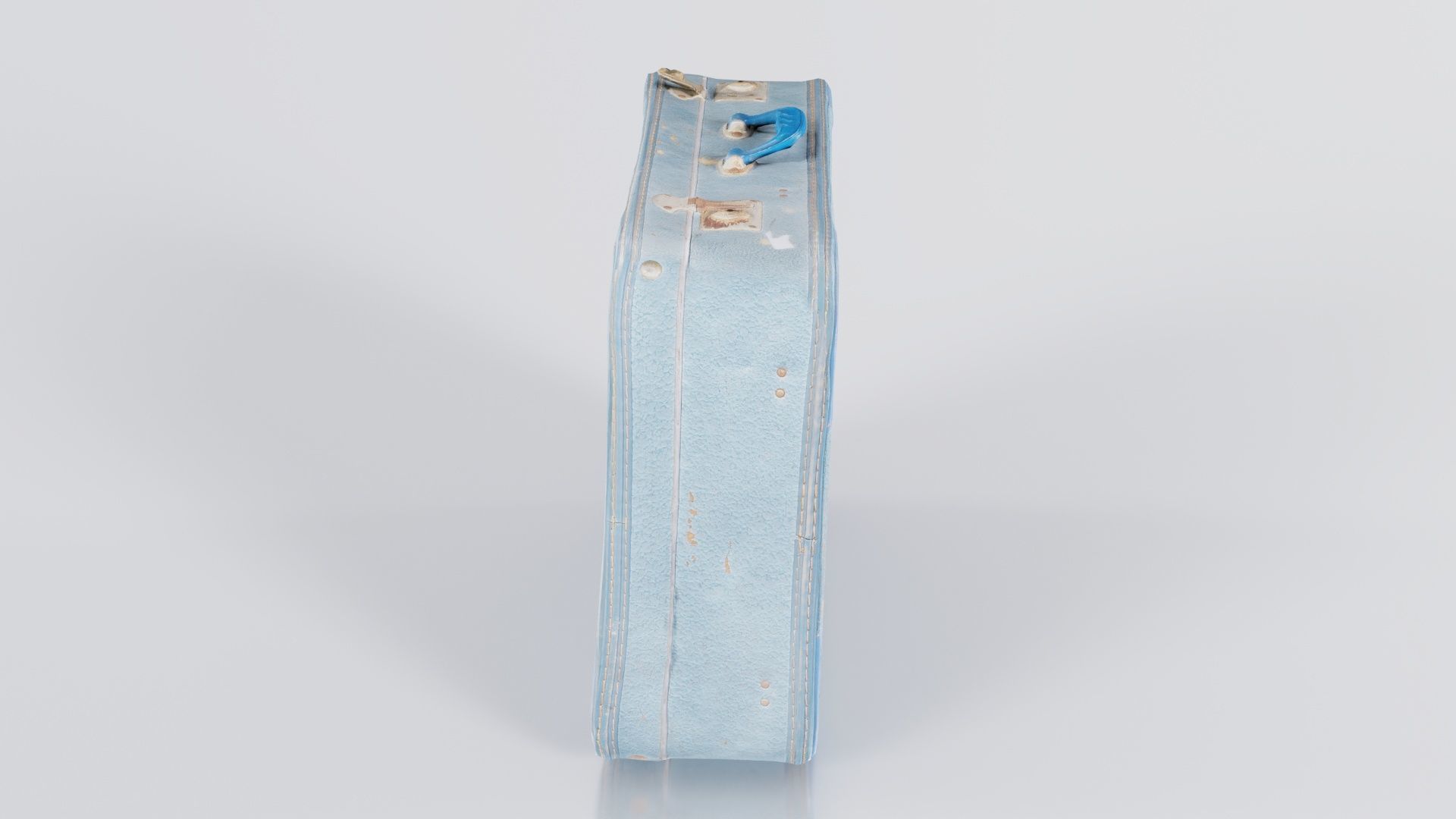 Suitcase 11 Low-poly 3D model_3