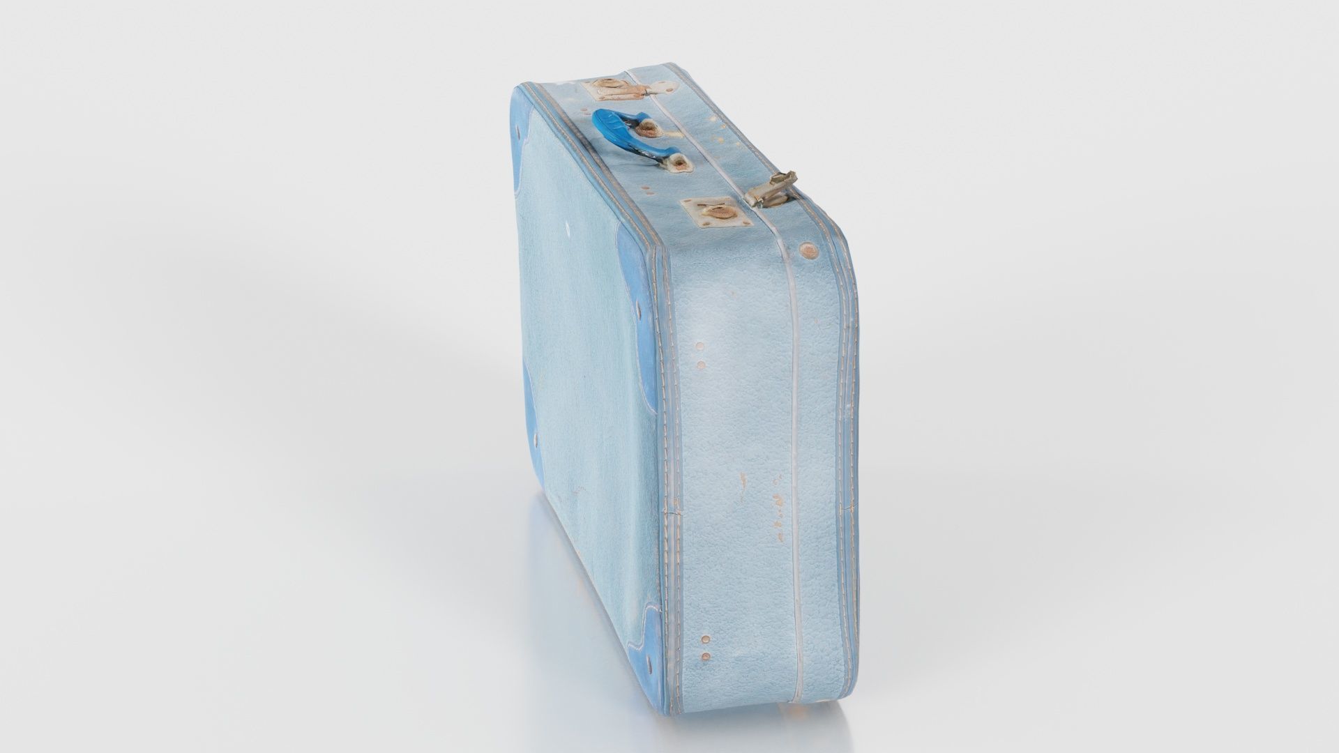 Suitcase 11 Low-poly 3D model_20