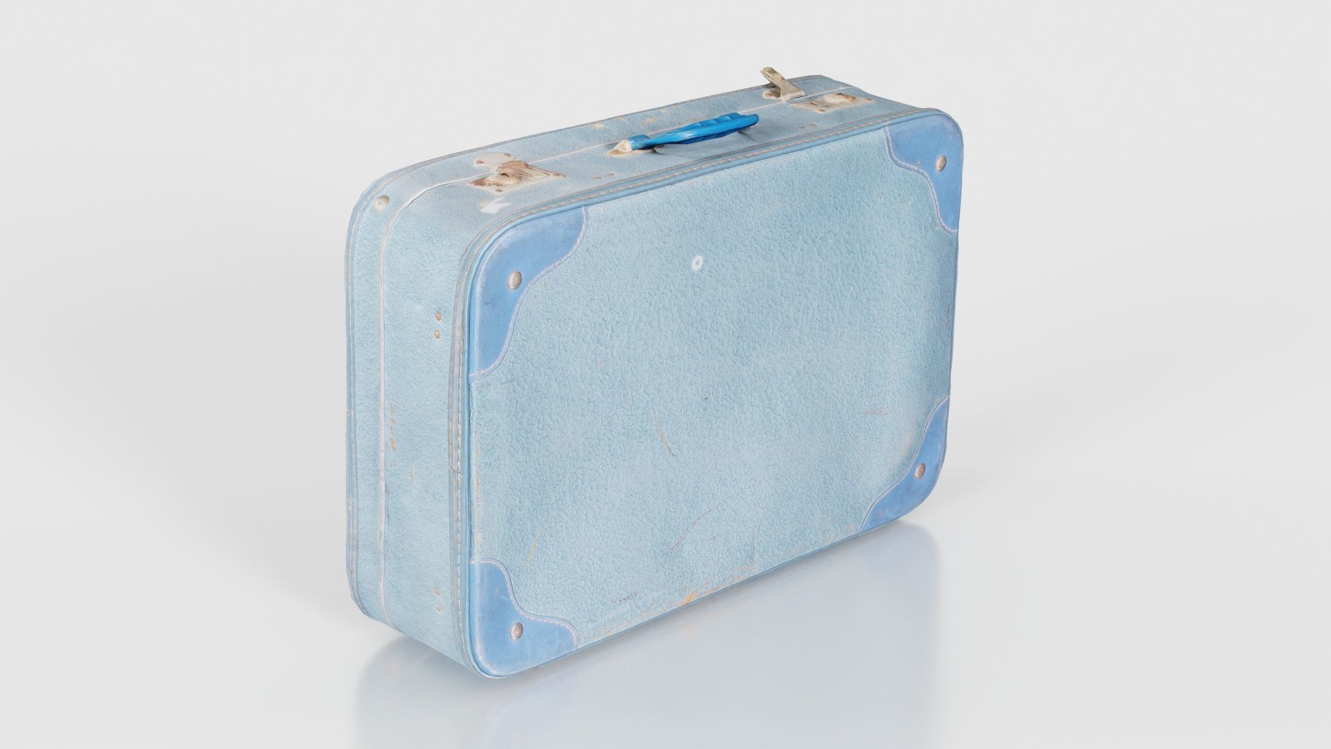 Suitcase 11 Low-poly 3D model_24