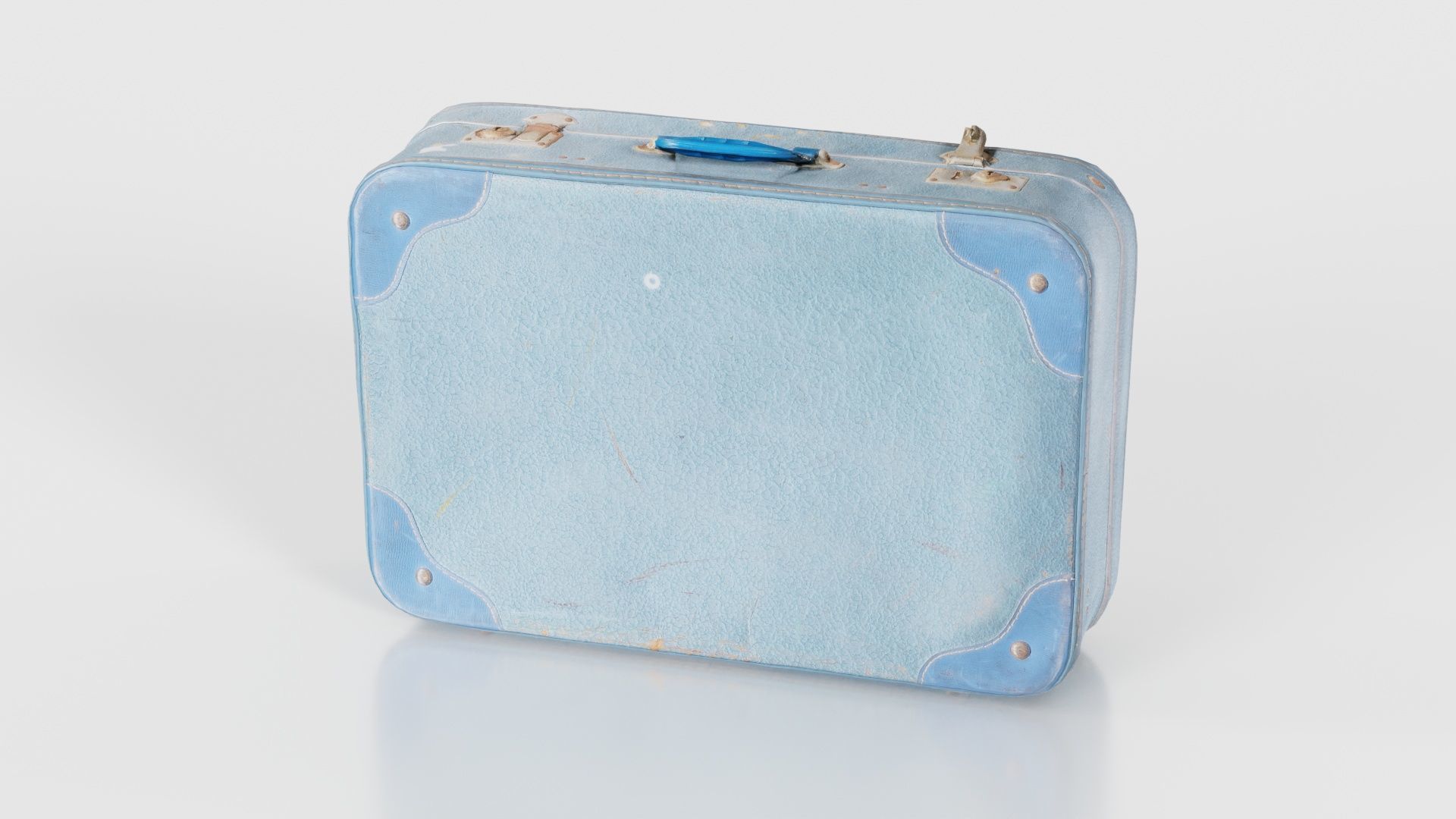 Suitcase 11 Low-poly 3D model_22