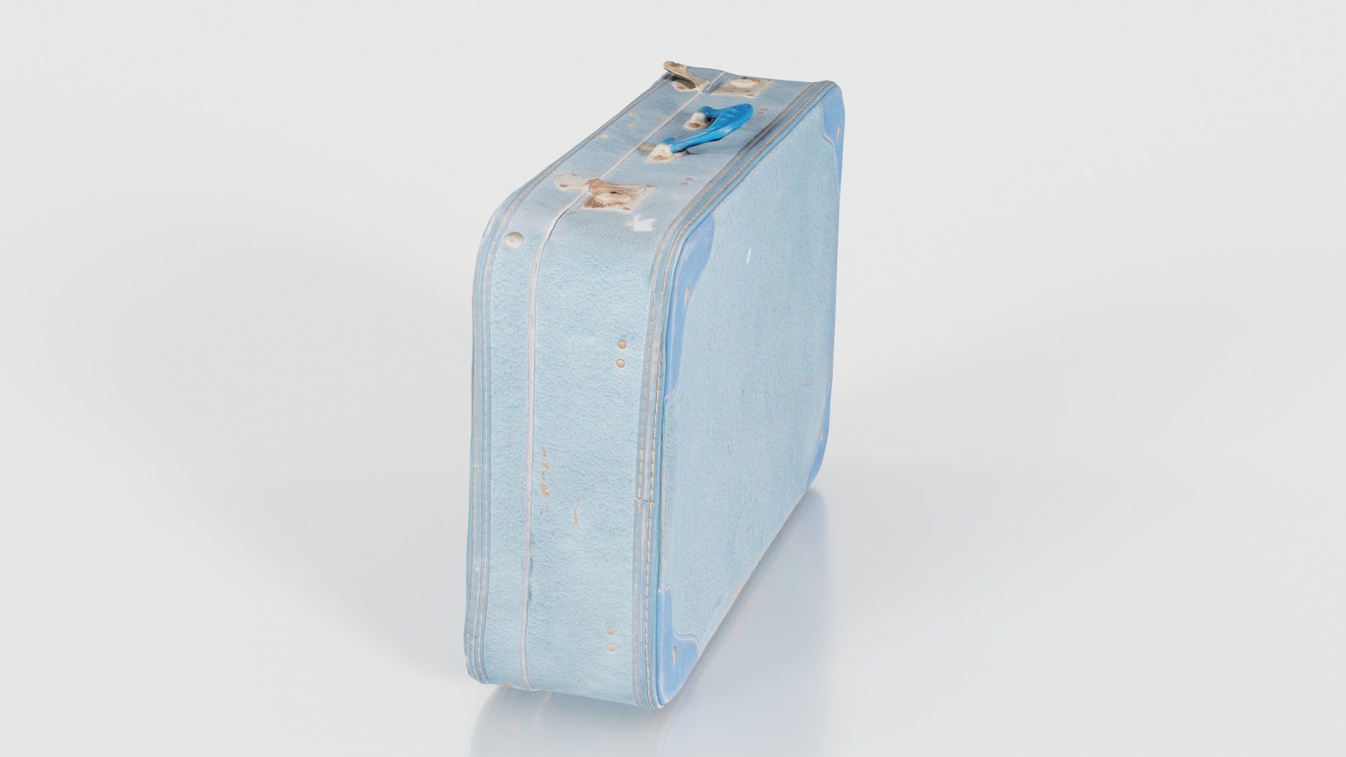 Suitcase 11 Low-poly 3D model_25