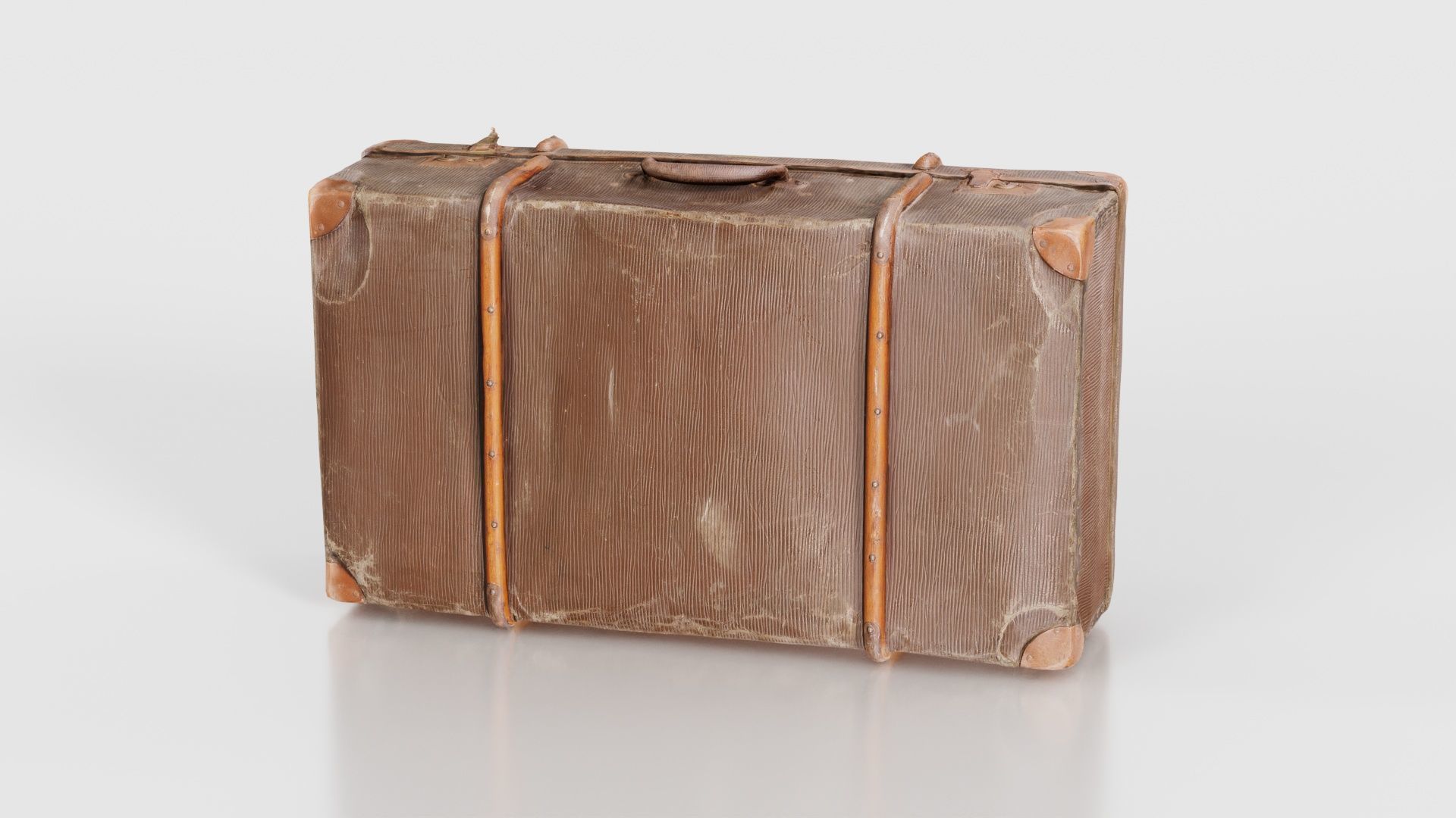 Suitcase 12 Low-poly 3D model_16