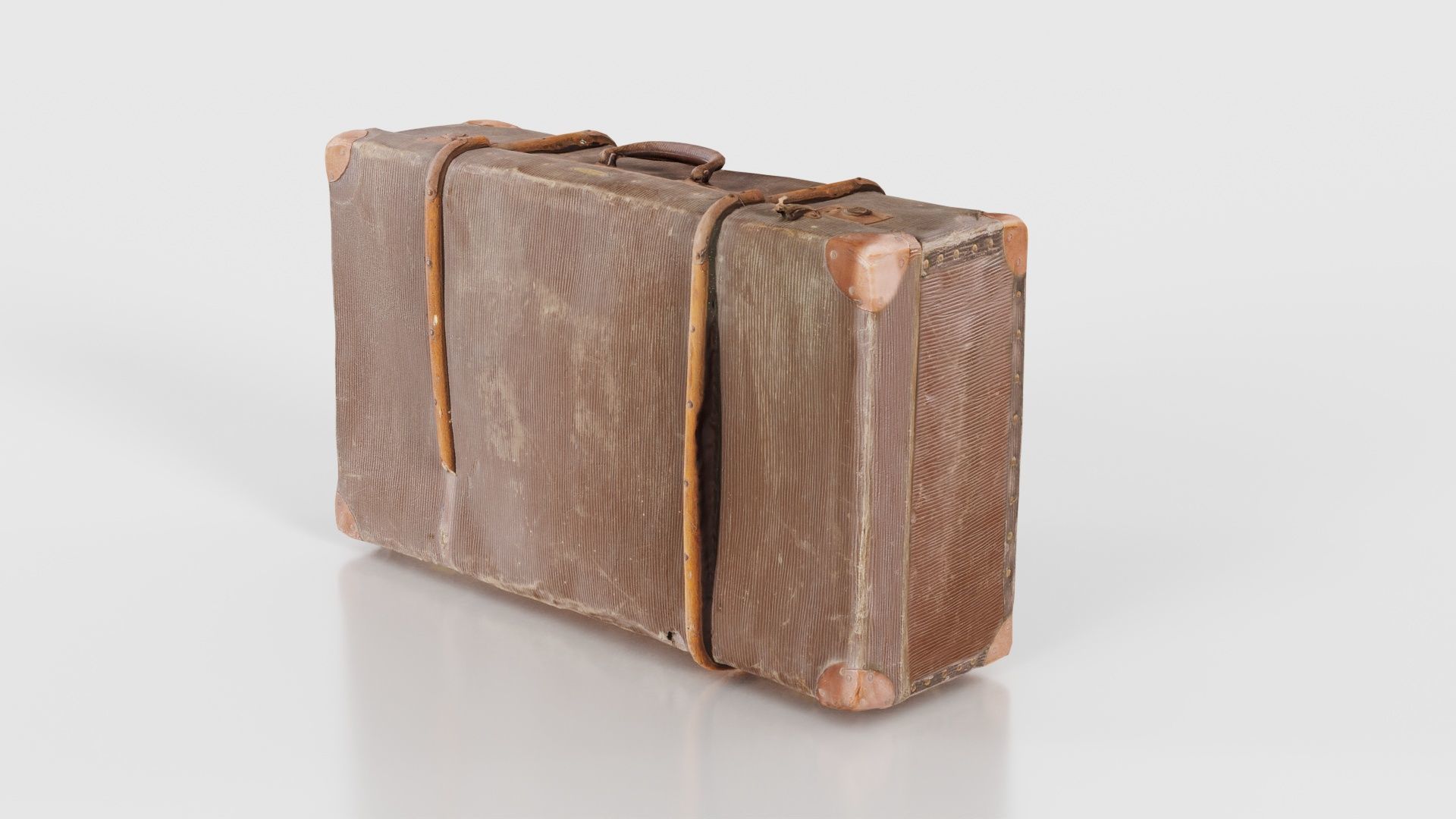 Suitcase 12 Low-poly 3D model_21