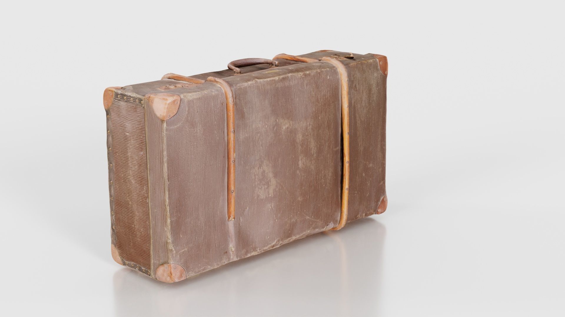 Suitcase 12 Low-poly 3D model_24