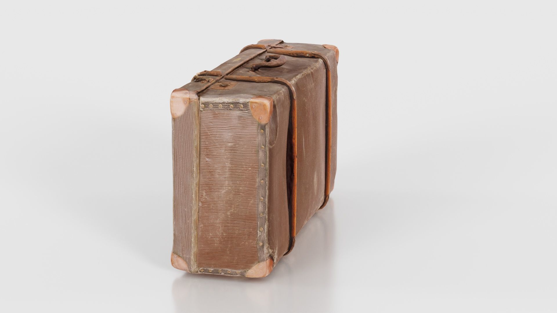Suitcase 12 Low-poly 3D model_19
