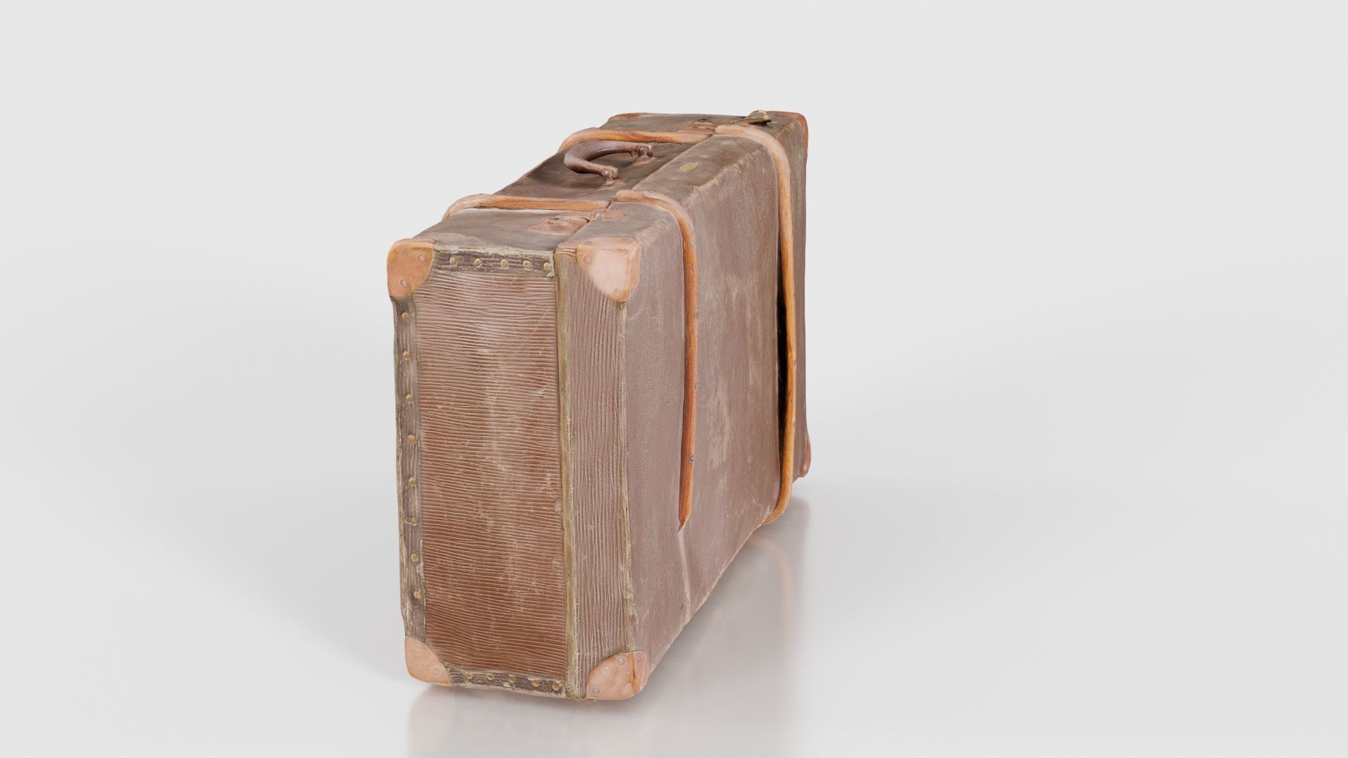 Suitcase 12 Low-poly 3D model_25