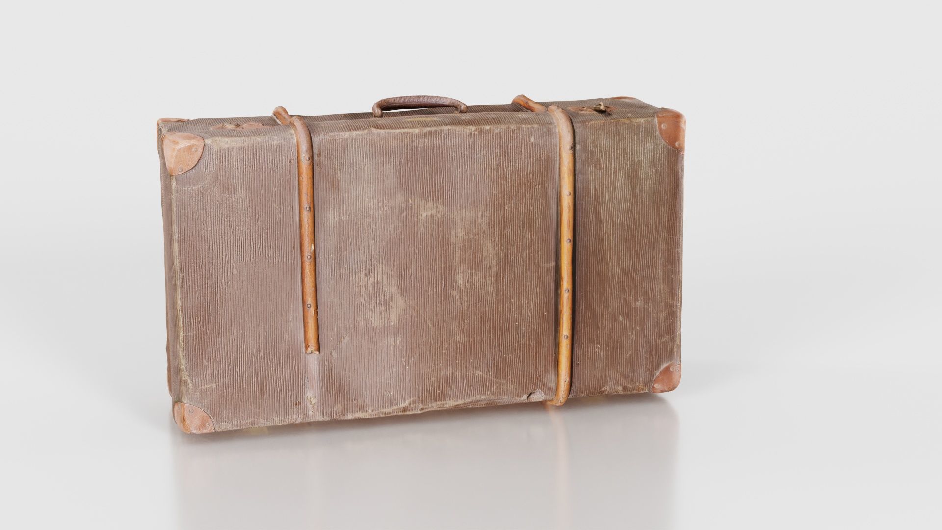 Suitcase 12 Low-poly 3D model_23