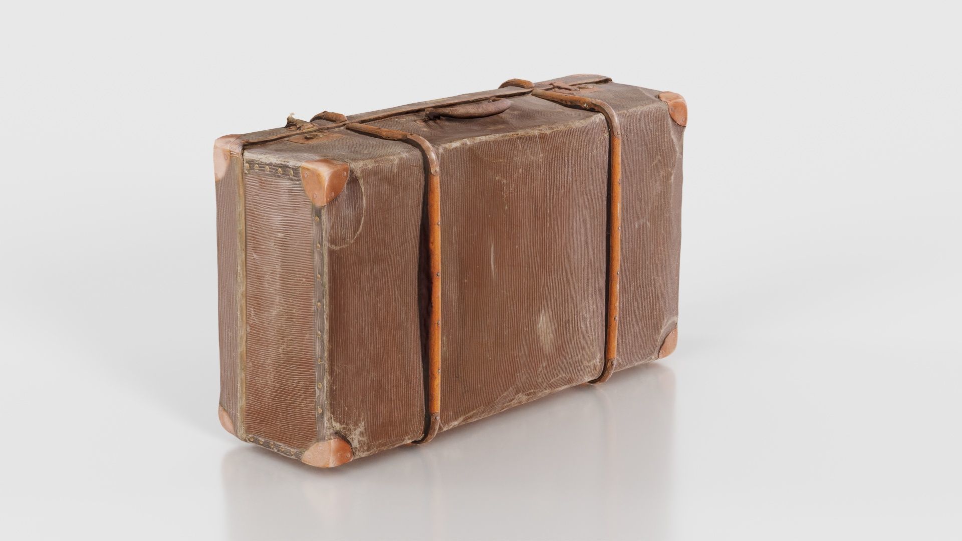 Suitcase 12 Low-poly 3D model_18