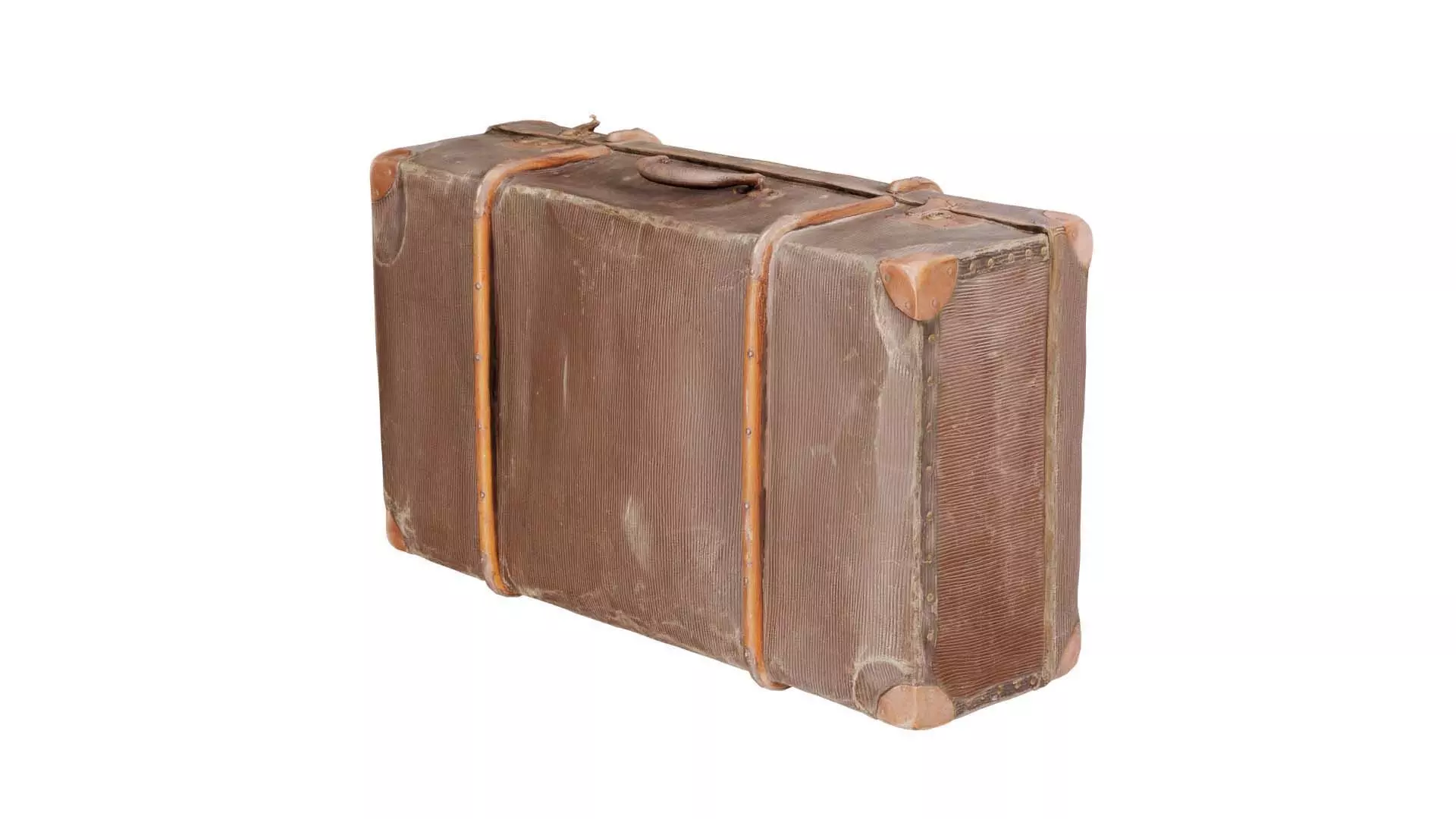 Suitcase 12 Low-poly 3D model_0
