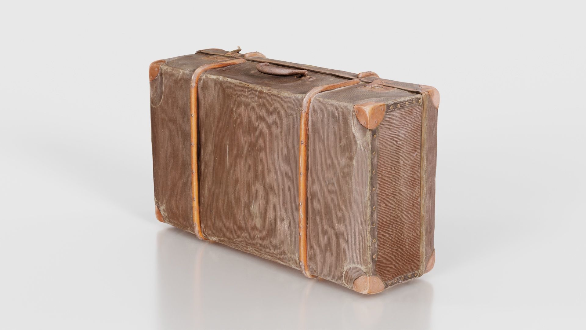 Suitcase 12 Low-poly 3D model_15