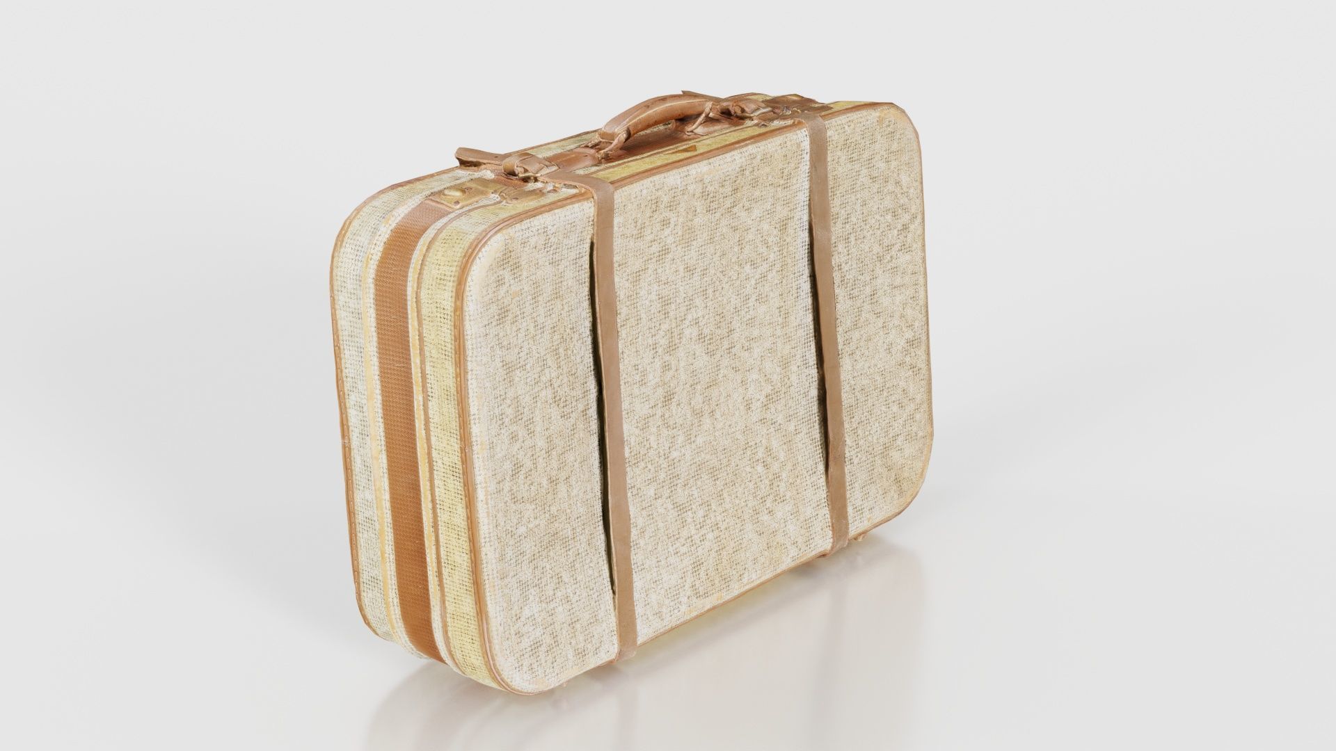 Suitcase 13 Low-poly 3D model_18