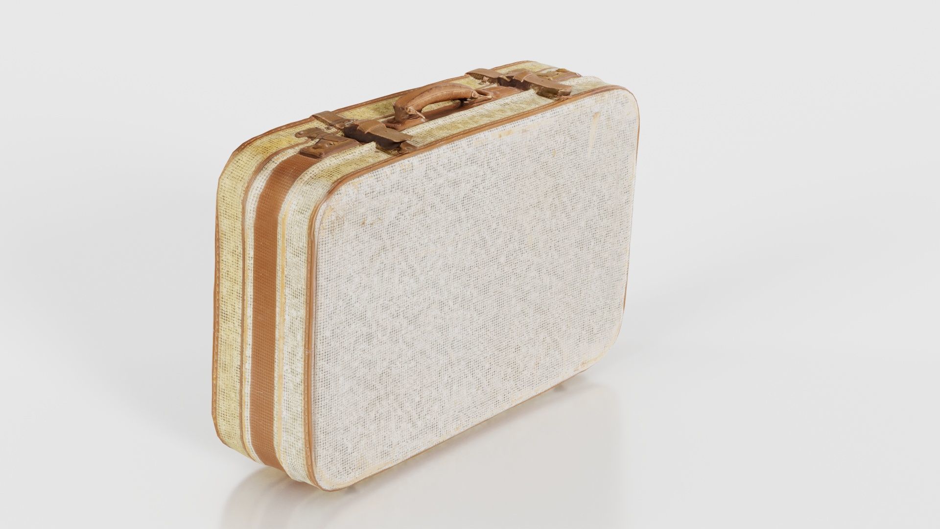 Suitcase 13 Low-poly 3D model_24