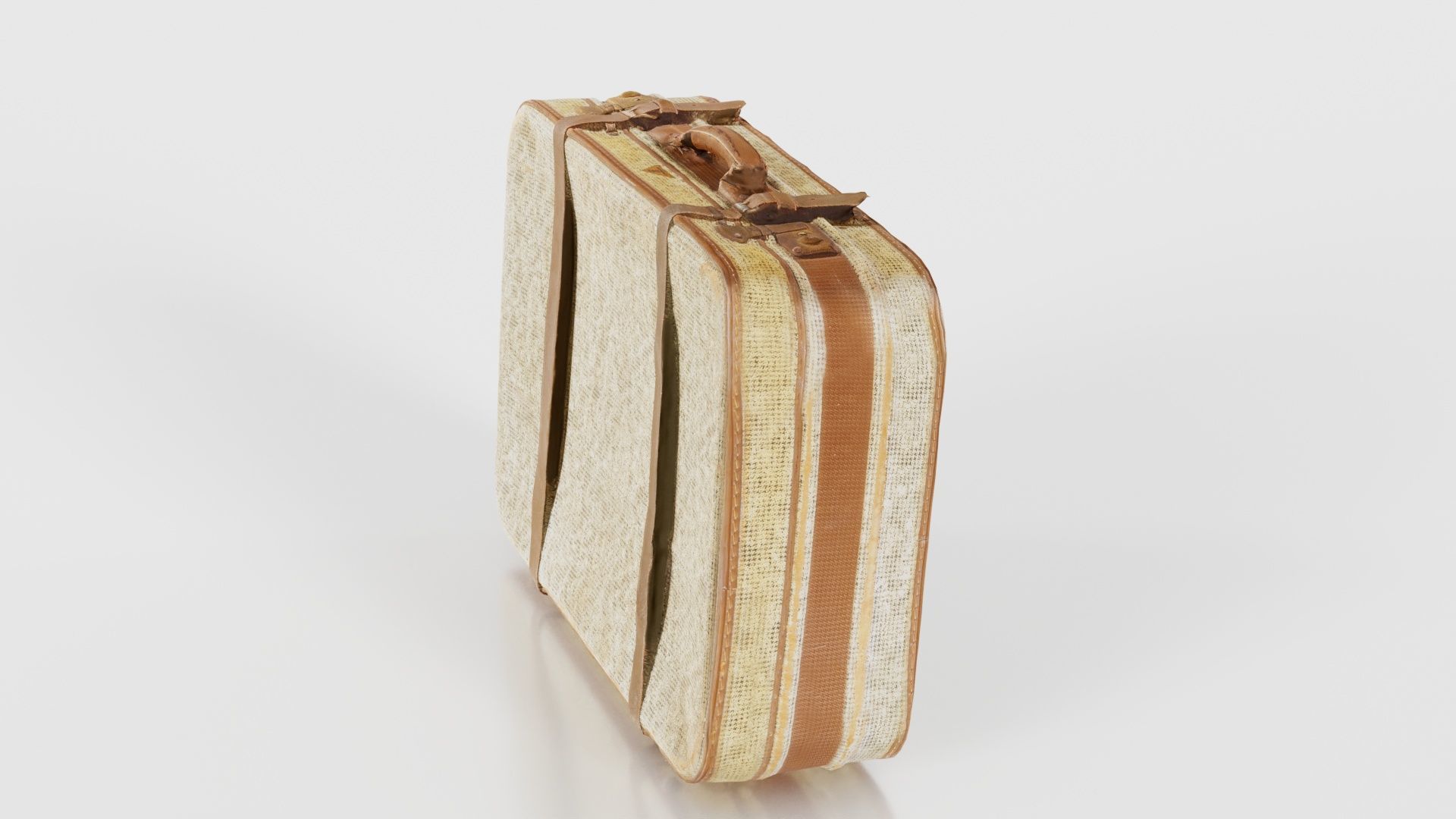 Suitcase 13 Low-poly 3D model_26