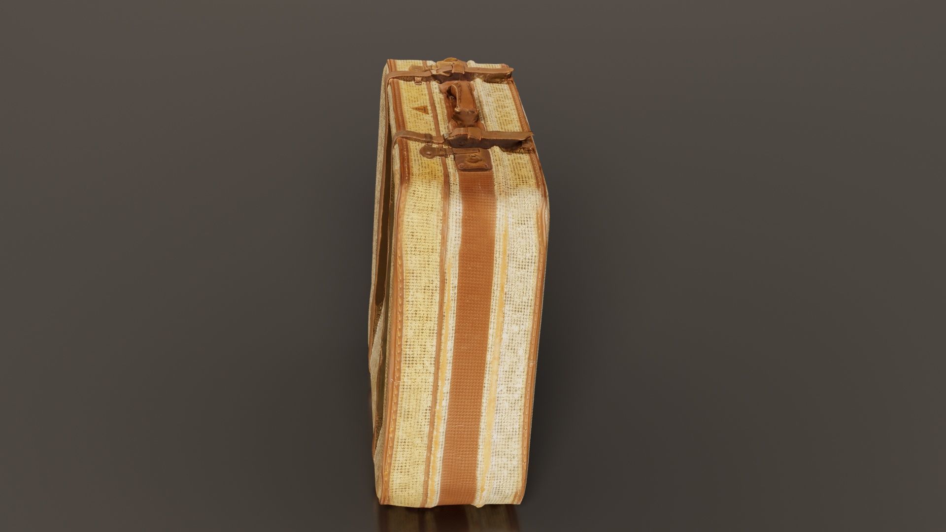 Suitcase 13 Low-poly 3D model_8