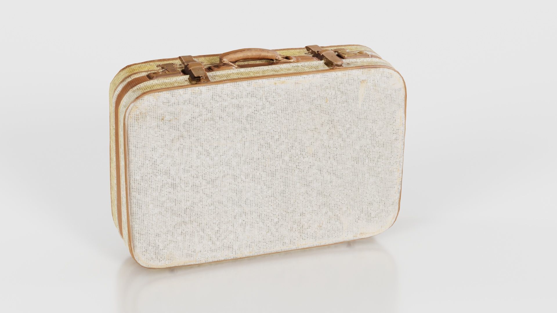 Suitcase 13 Low-poly 3D model_23