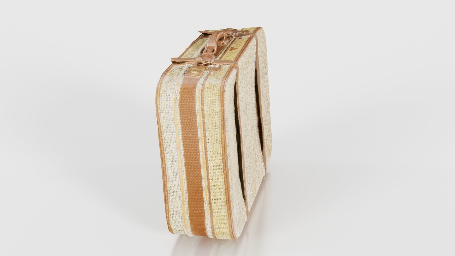 Suitcase 13 Low-poly 3D model_19