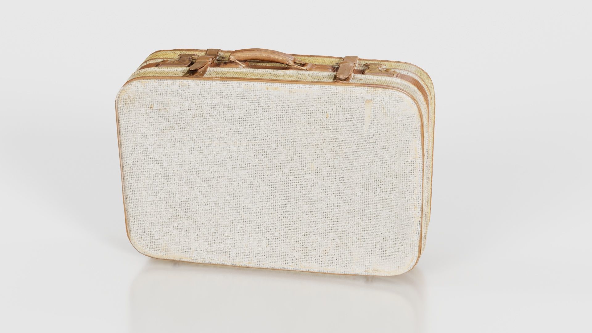 Suitcase 13 Low-poly 3D model_22