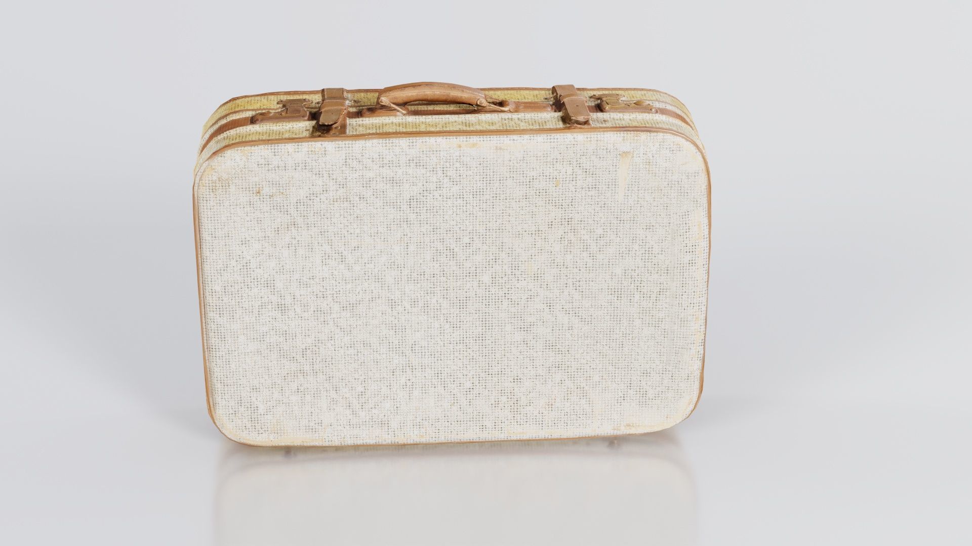 Suitcase 13 Low-poly 3D model_4