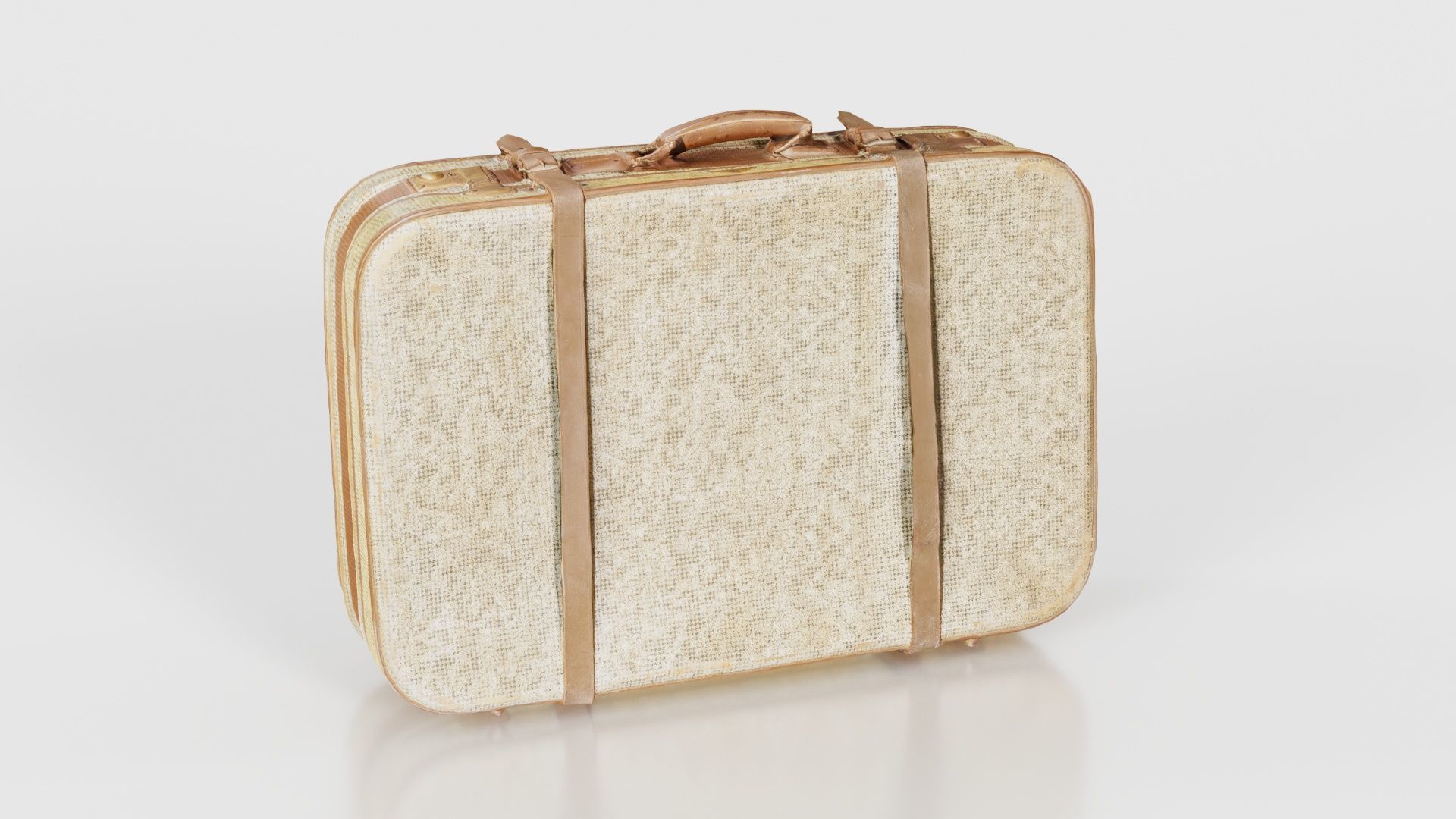 Suitcase 13 Low-poly 3D model_17