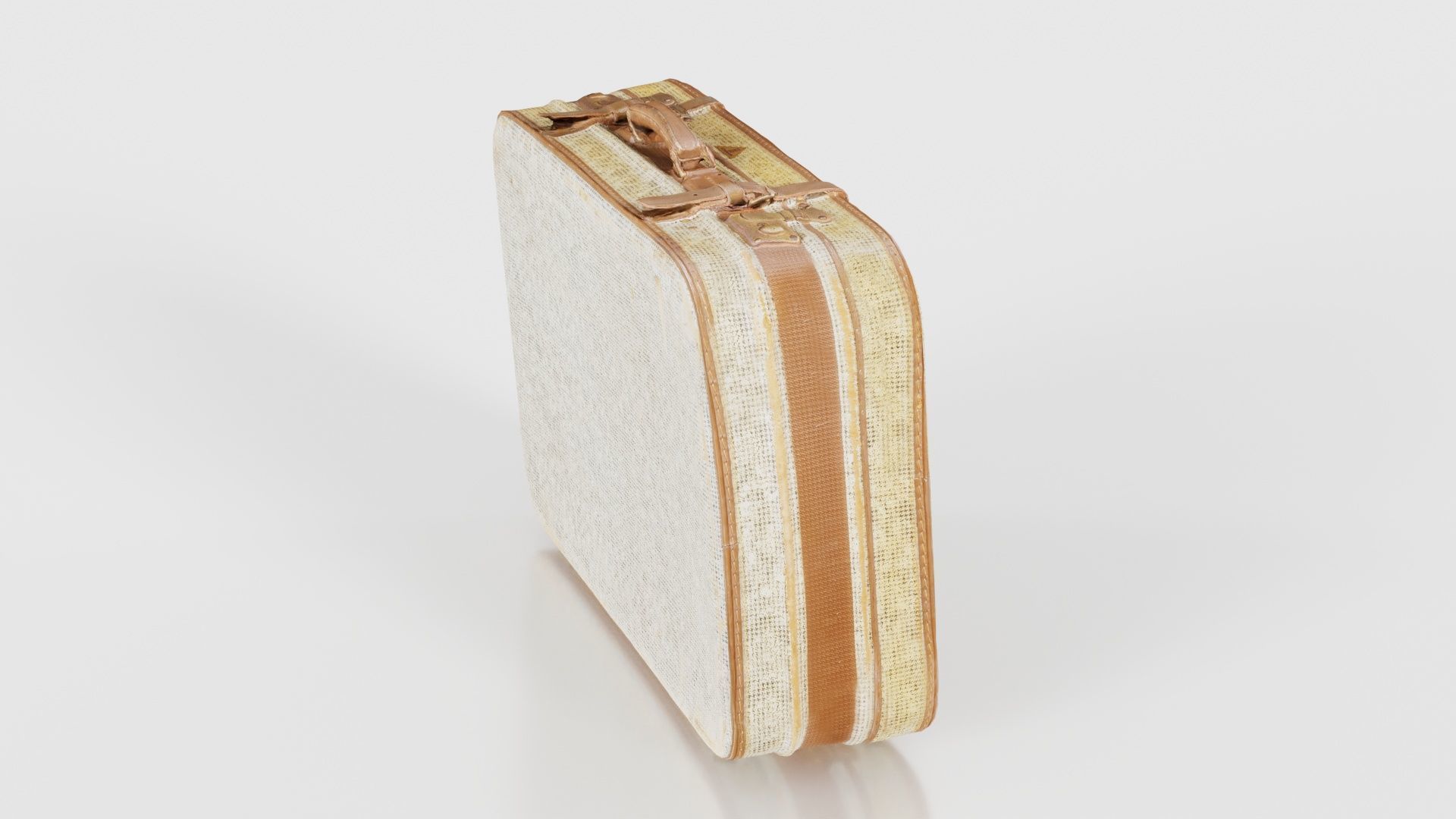 Suitcase 13 Low-poly 3D model_20