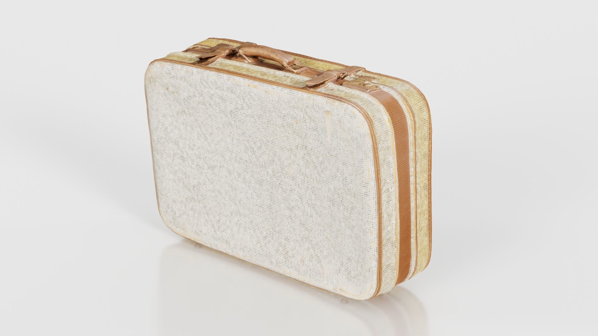 Suitcase 13 Low-poly 3D model_21