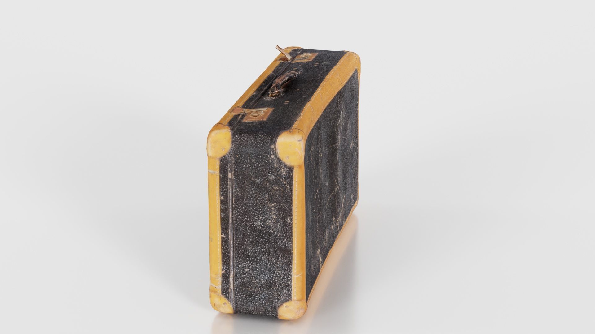 Suitcase 3 Low-poly 3D model_19