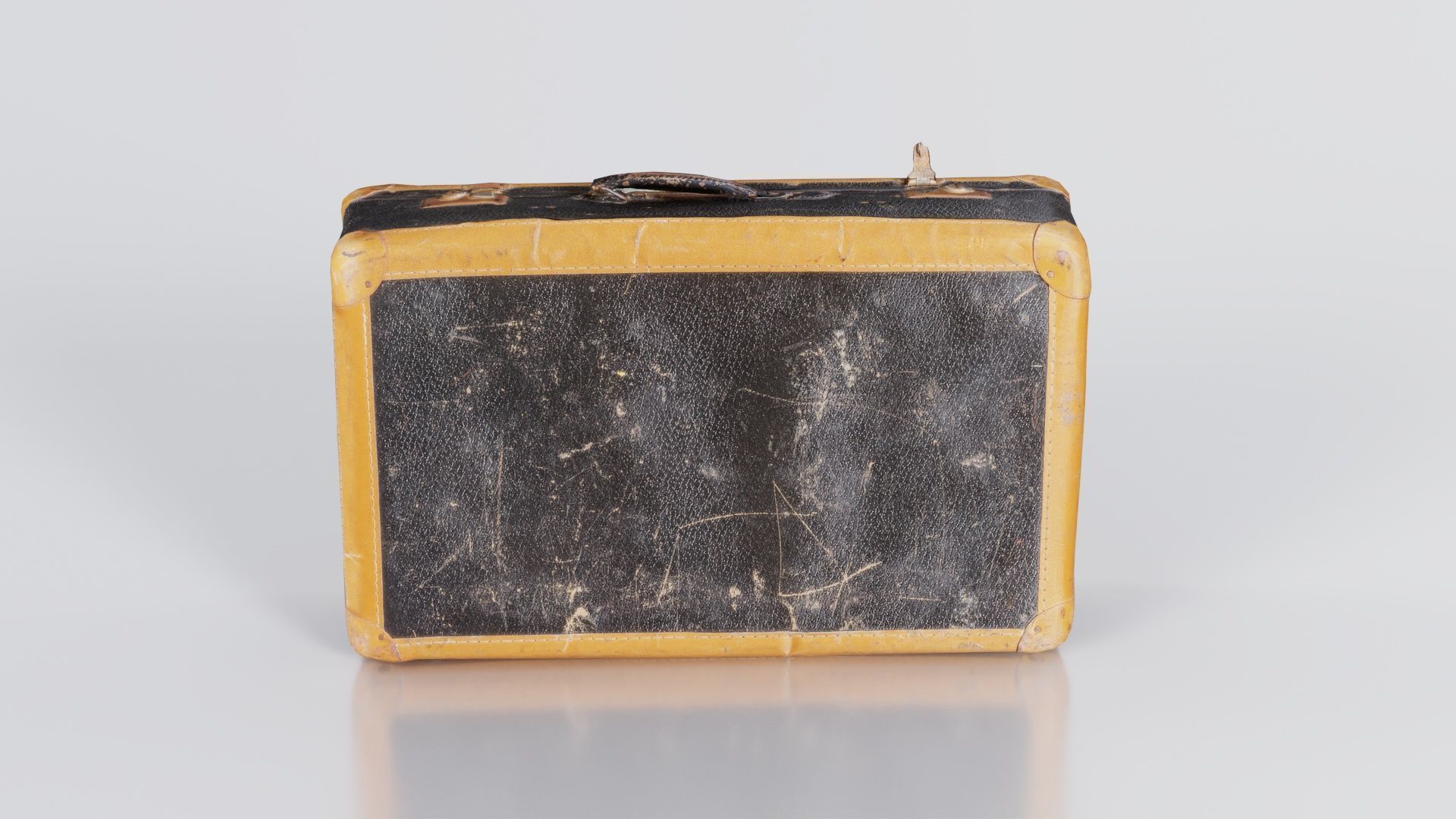 Suitcase 3 Low-poly 3D model_3