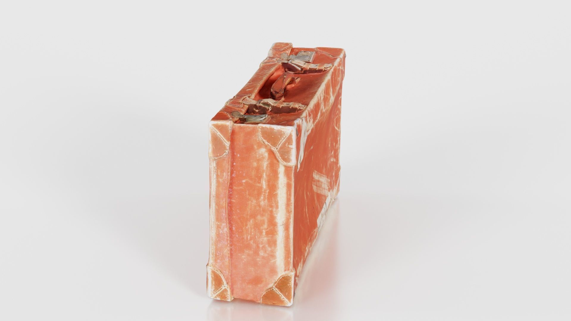 Suitcase 4 Low-poly 3D model_19