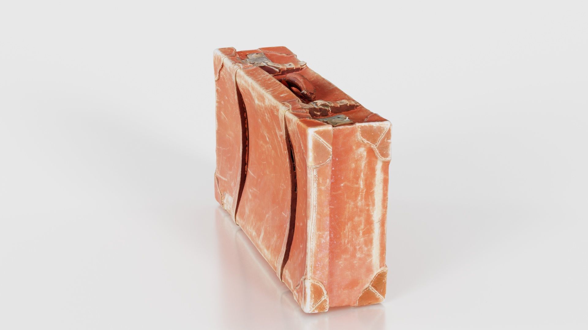 Suitcase 4 Low-poly 3D model_20