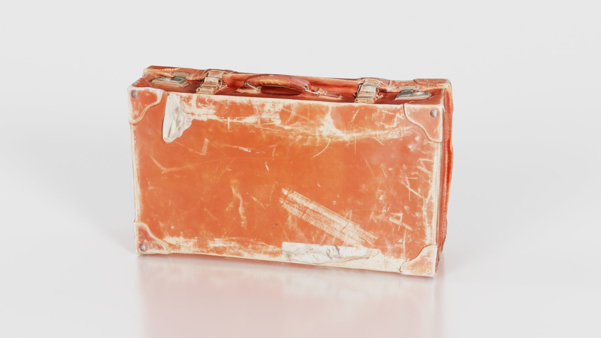 Suitcase 4 Low-poly 3D model_16