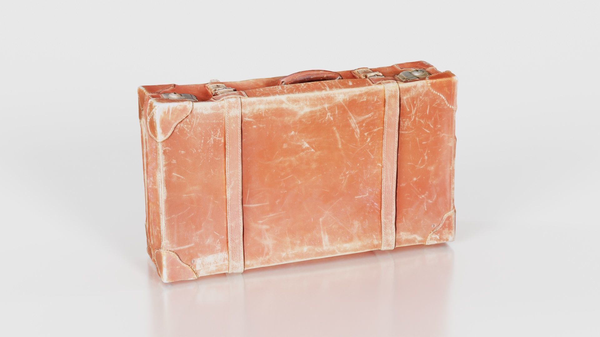 Suitcase 4 Low-poly 3D model_23