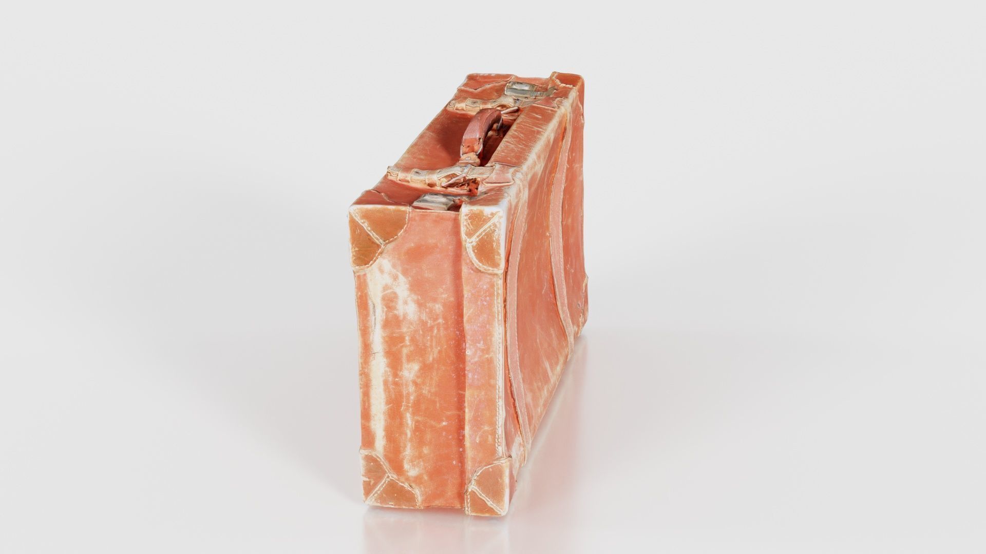 Suitcase 4 Low-poly 3D model_25