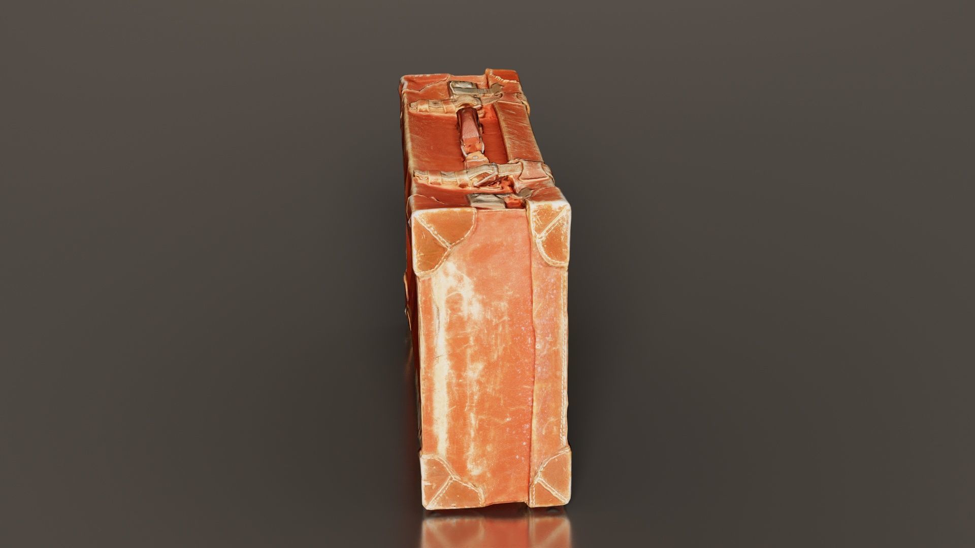 Suitcase 4 Low-poly 3D model_5