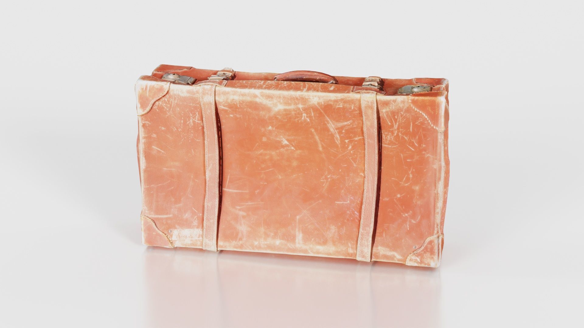 Suitcase 4 Low-poly 3D model_22