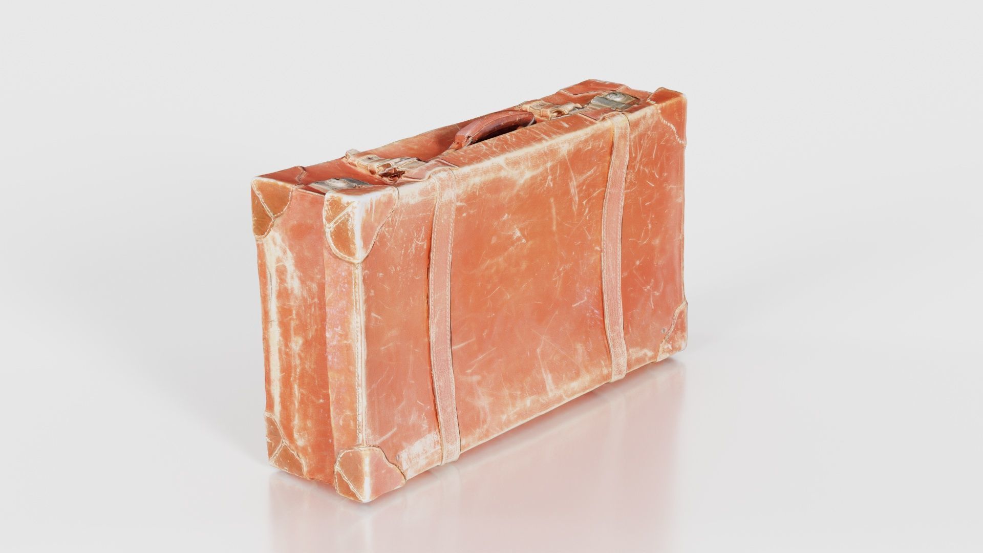 Suitcase 4 Low-poly 3D model_24