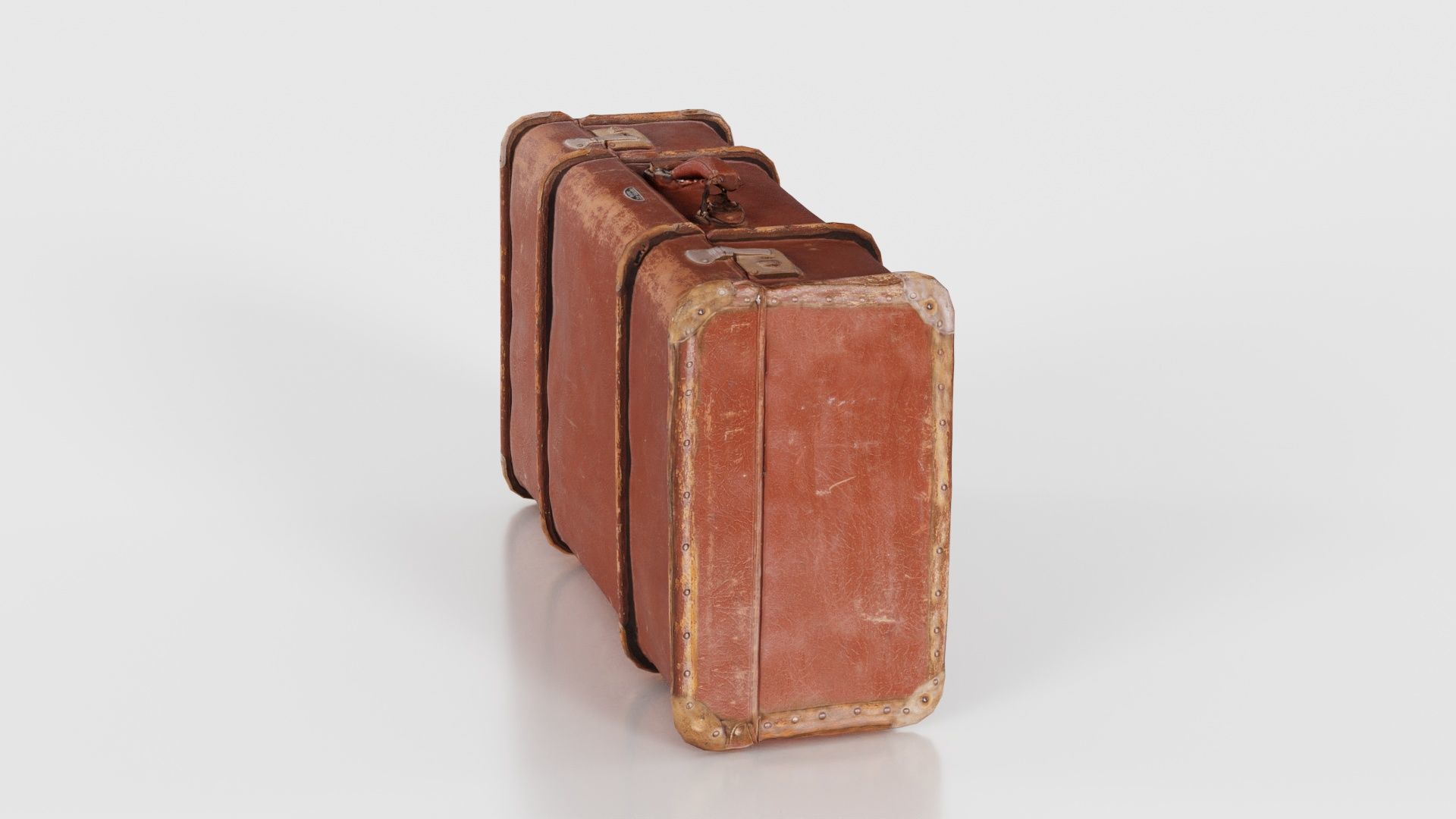 Suitcase 5 Low-poly 3D model_20