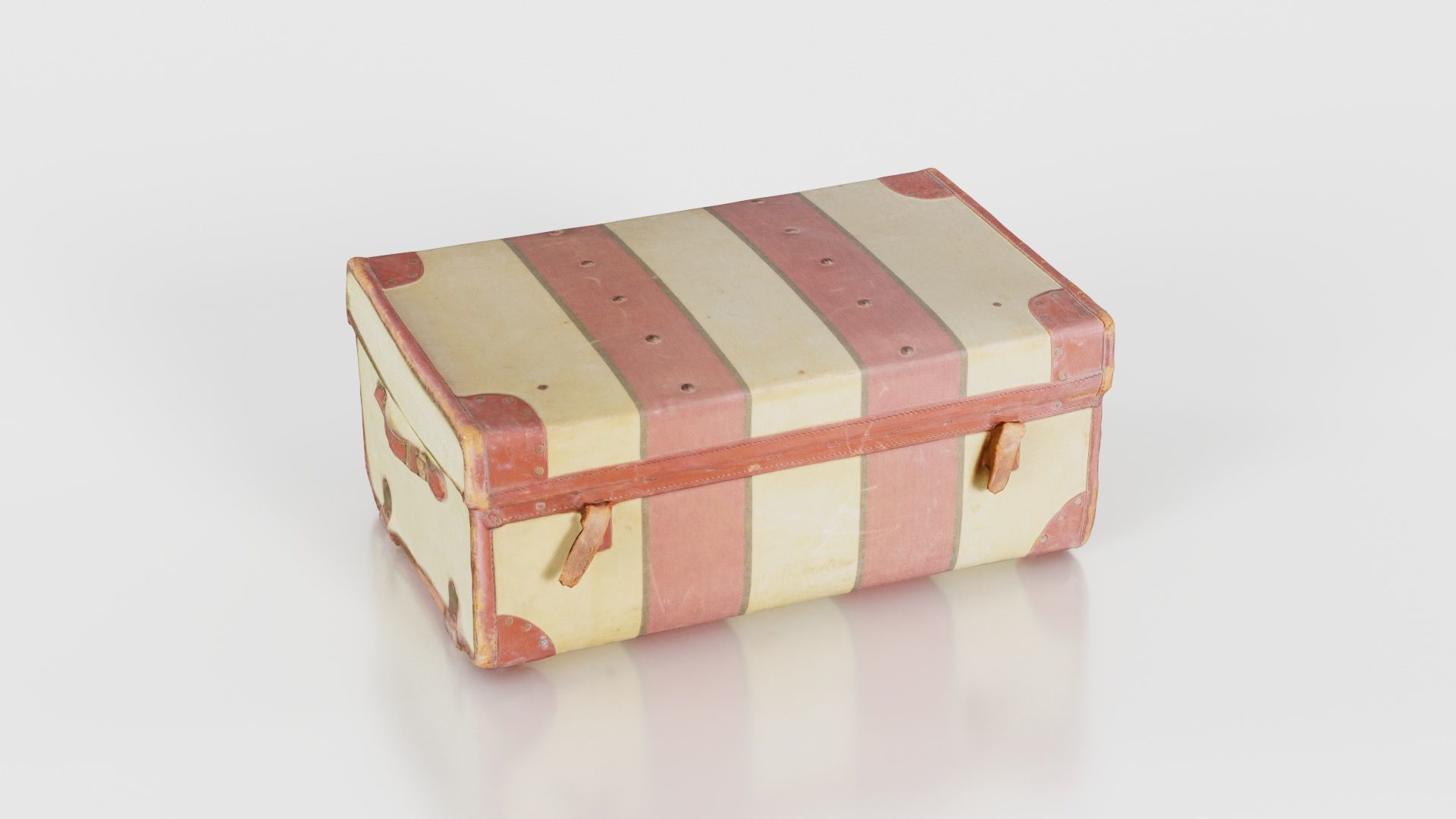 Suitcase 6 Low-poly 3D model_23