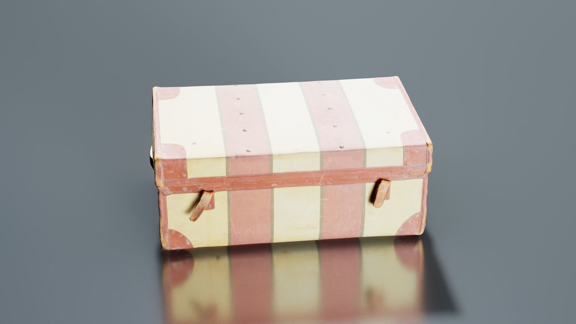 Suitcase 6 Low-poly 3D model_6