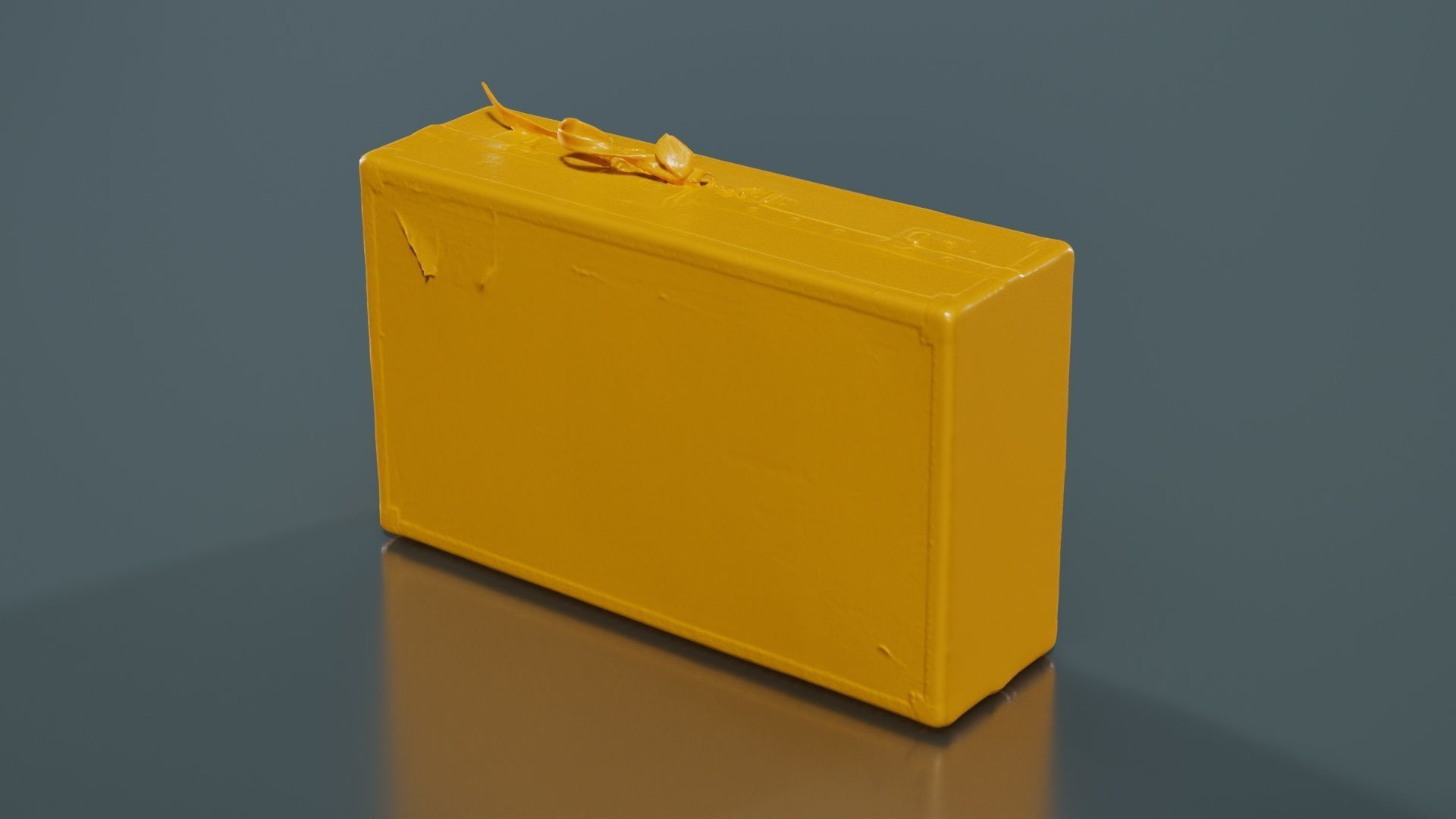 Suitcase 7 Low-poly 3D model_13