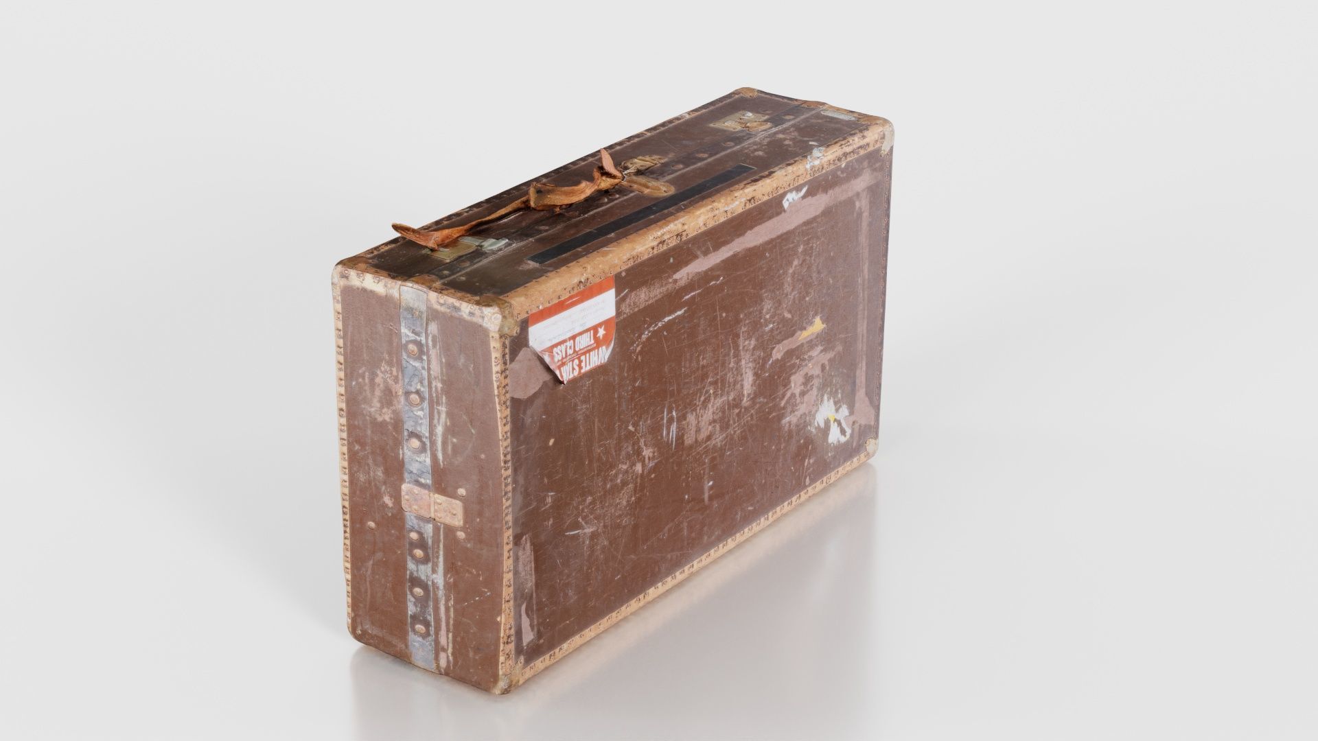 Suitcase 7 Low-poly 3D model_24