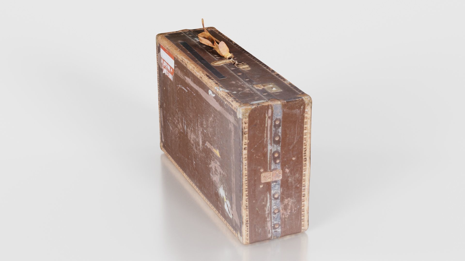 Suitcase 7 Low-poly 3D model_20