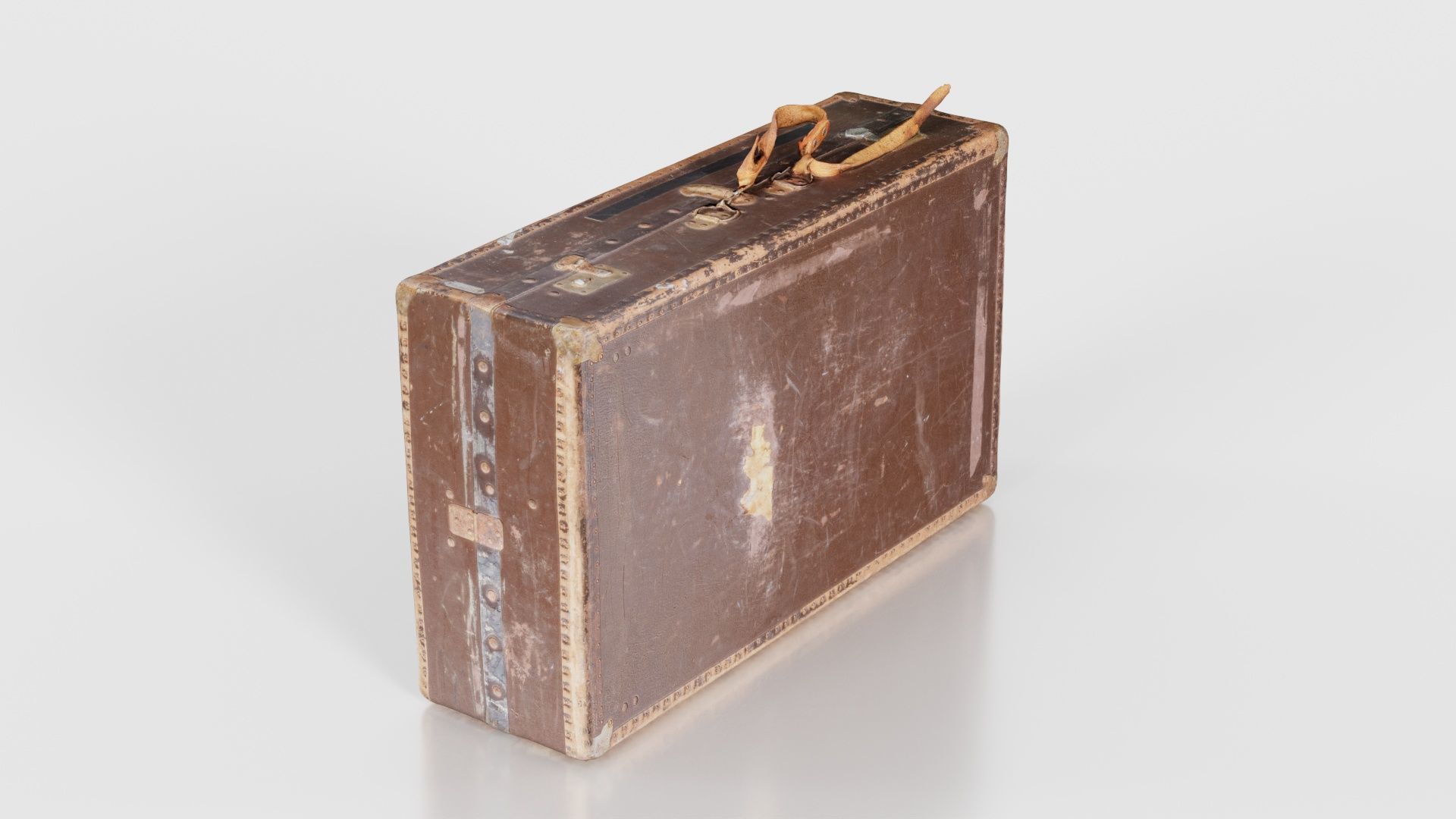 Suitcase 7 Low-poly 3D model_18