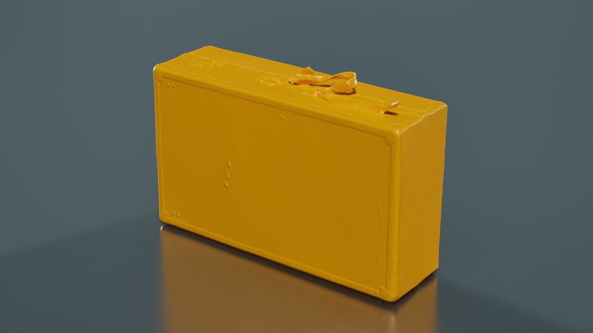 Suitcase 7 Low-poly 3D model_12
