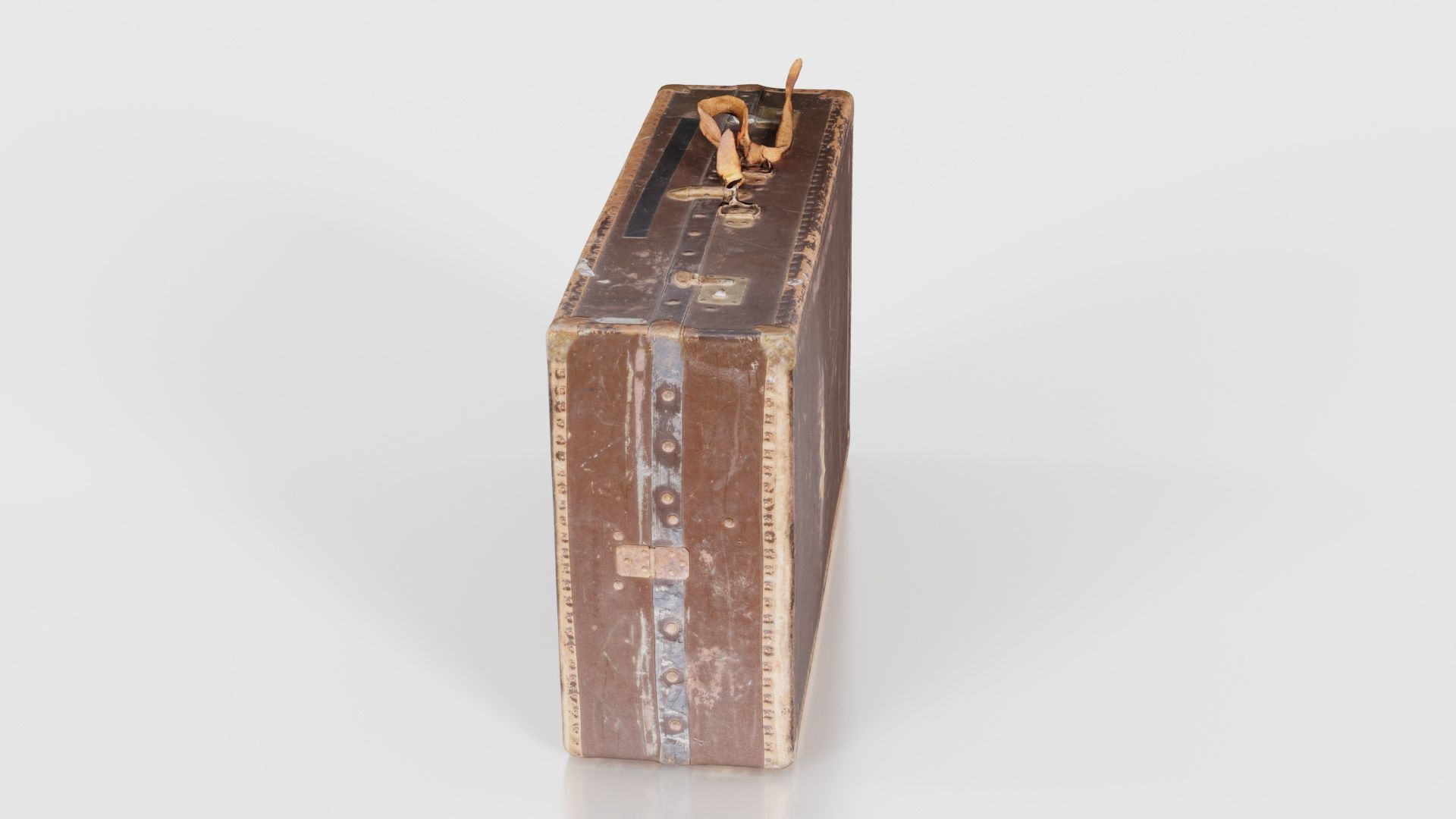 Suitcase 7 Low-poly 3D model_19