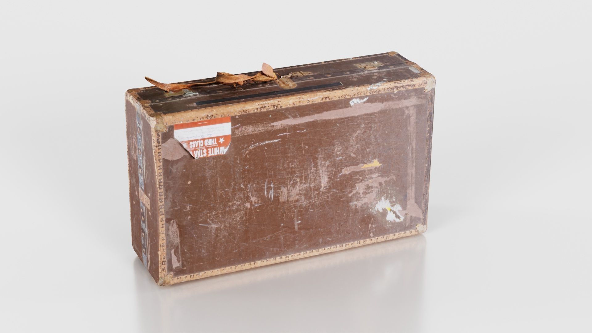 Suitcase 7 Low-poly 3D model_23