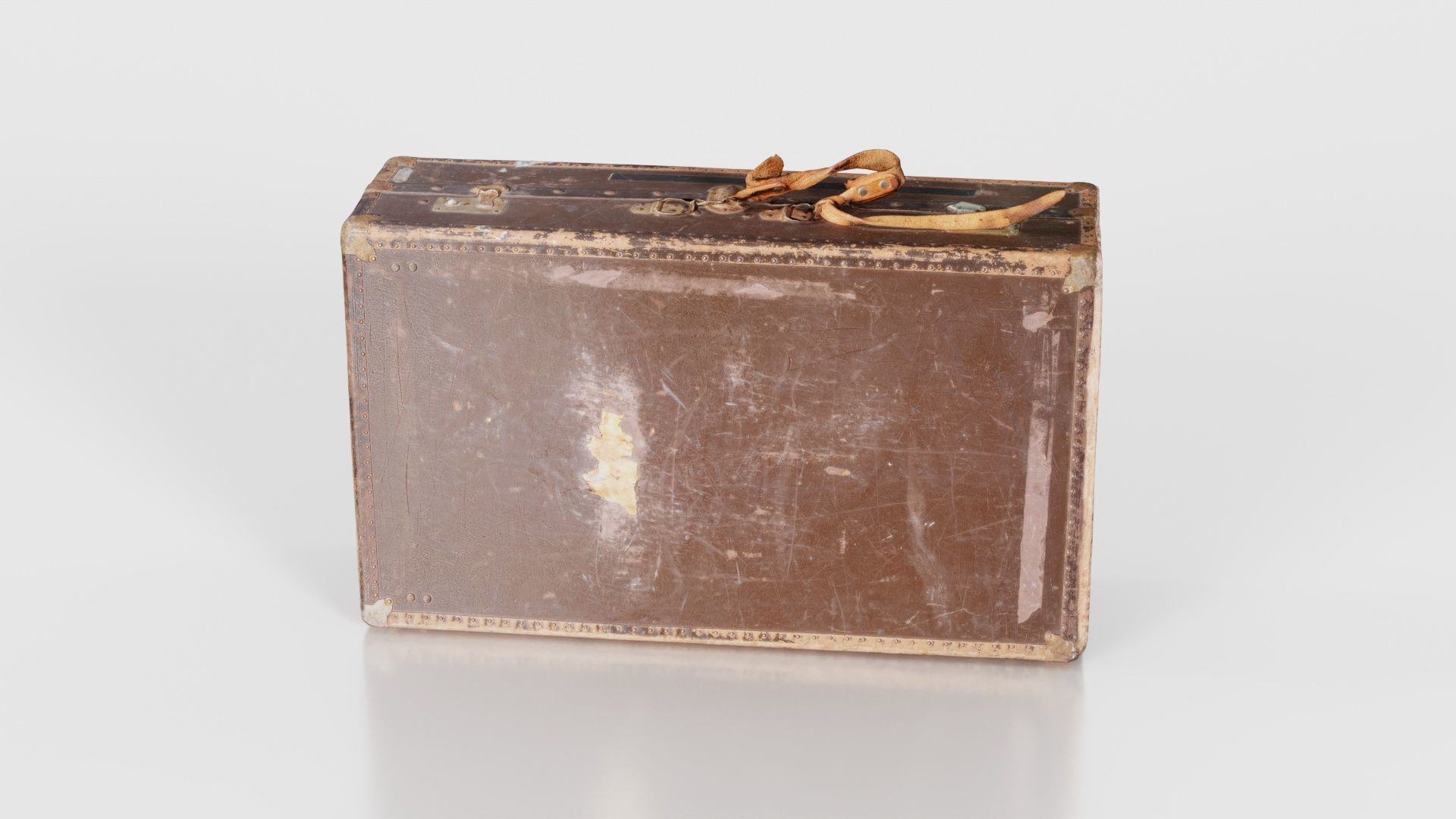 Suitcase 7 Low-poly 3D model_16