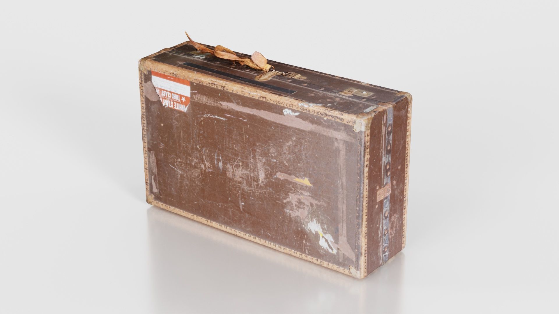 Suitcase 7 Low-poly 3D model_21