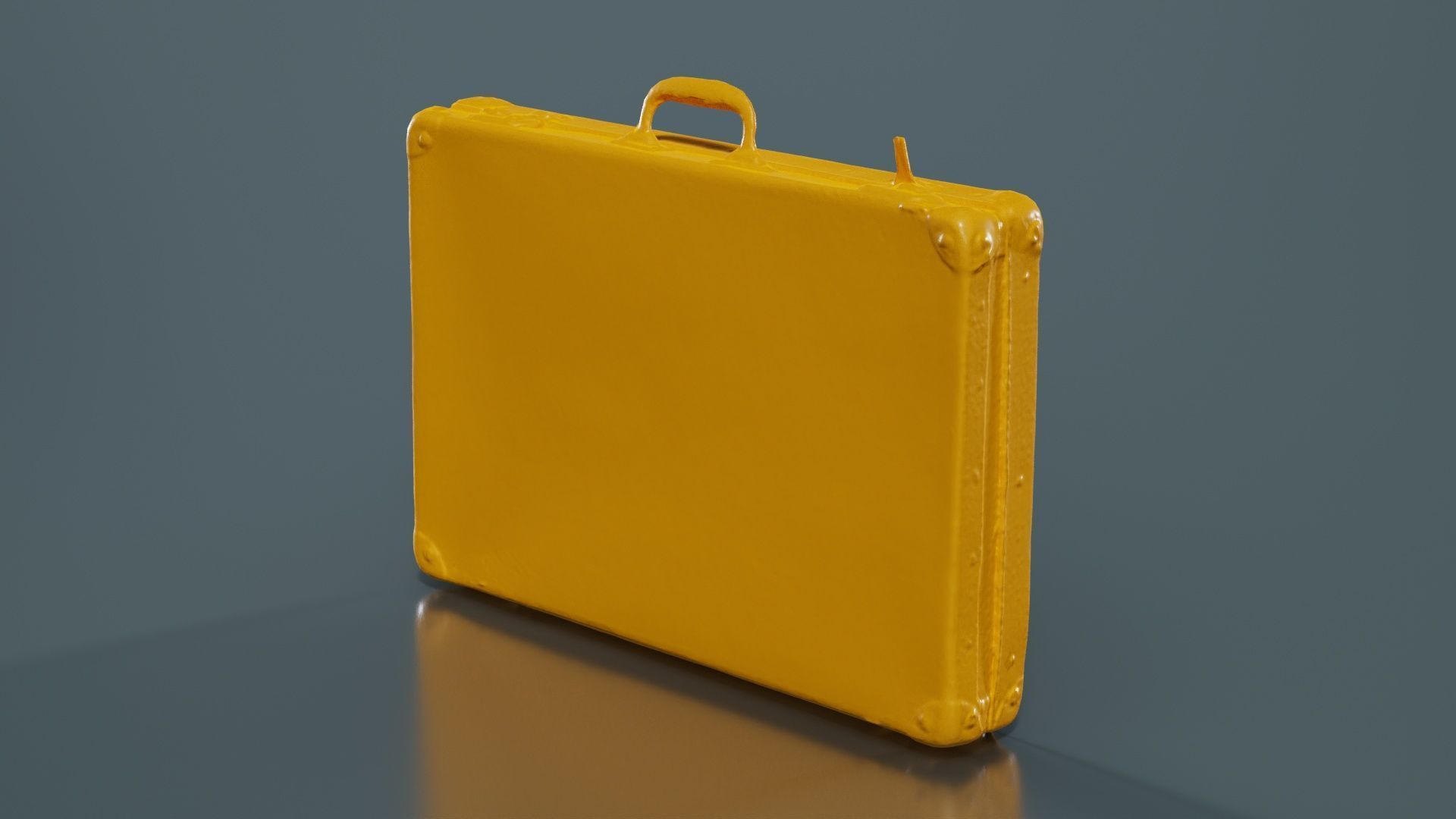 Suitcase 8 Low-poly 3D model_13