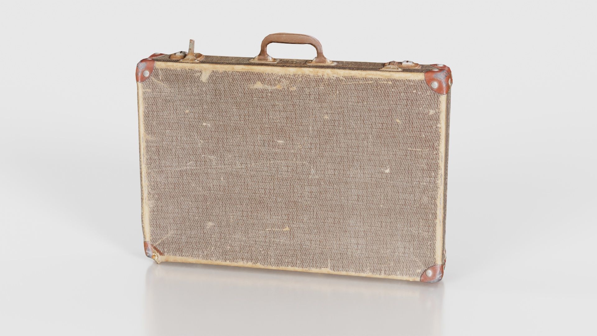 Suitcase 8 Low-poly 3D model_16